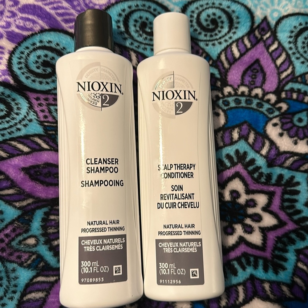 Nioxin Shampoo Conditioner Hair Growth and Thickening System NEW!